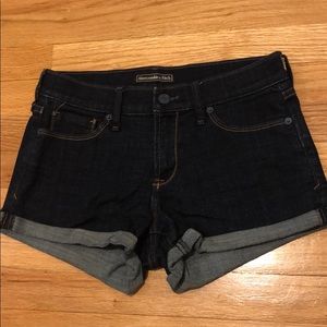 Abercrombie jean shorts